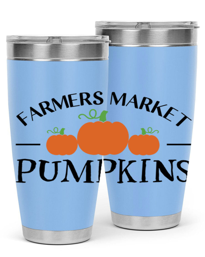 Farmers Market Pumpkins 178#- fall- Tumbler