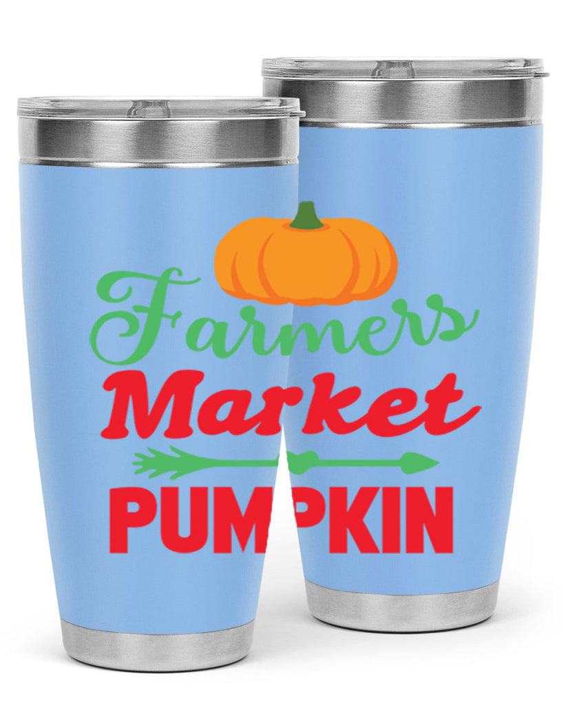 FarmersMarketPumpkin 180#- fall- Tumbler