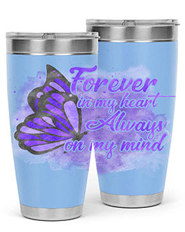 Forever In My Hear Alzheimer 149#- alzheimers- Tumbler