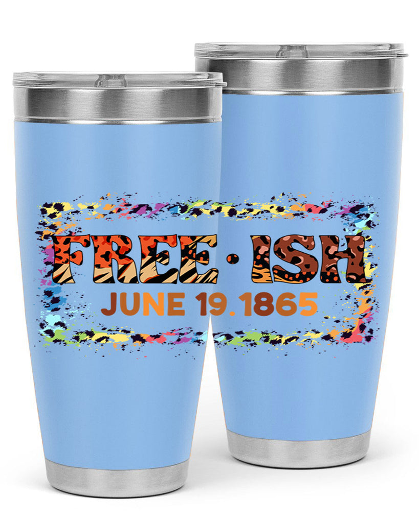 FreeIsh June 1865 Junteenth Png 32#- Juneteenth- tumbler