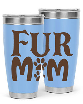 Fur Mom Style 88#- dog- Tumbler