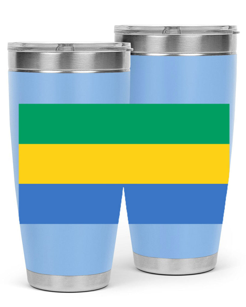 Gabon 136#- world flags- Tumbler