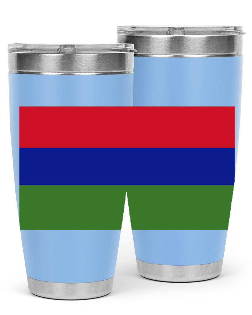 Gambia 135#- world flags- Tumbler