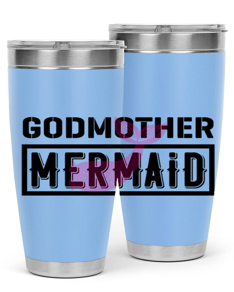 Godmother mermaid 196#- mermaid- Tumbler