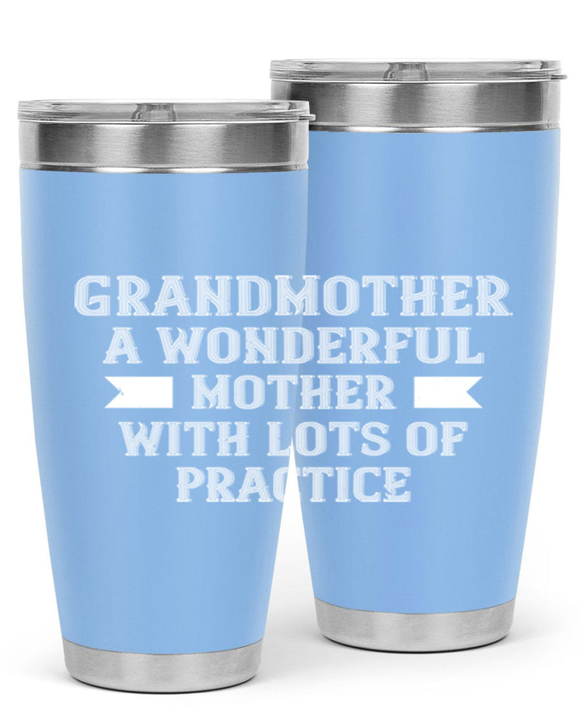 Grandmother a wonderful mother with lots of 82#- grandma - nana- Tumbler