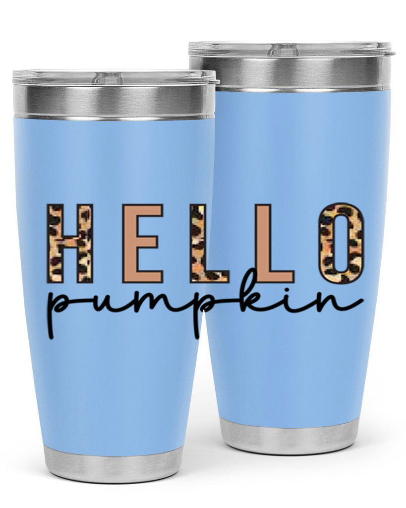 Hello Pumpkin Fall 291#- fall- Tumbler