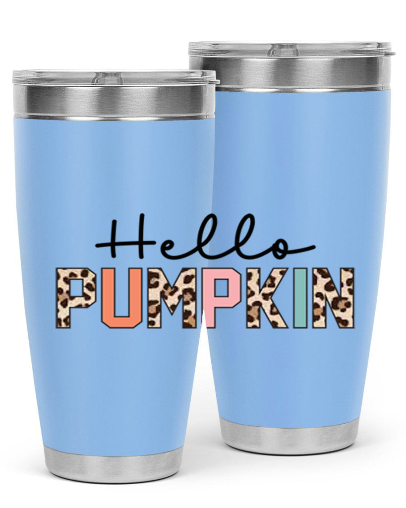 Hello pumpkin 289#- fall- Tumbler