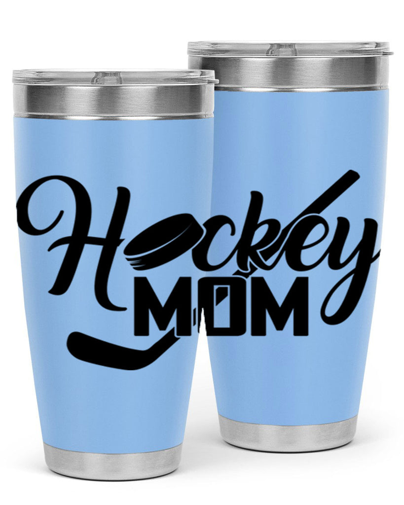 Hockey mom 1186#- hockey- Tumbler