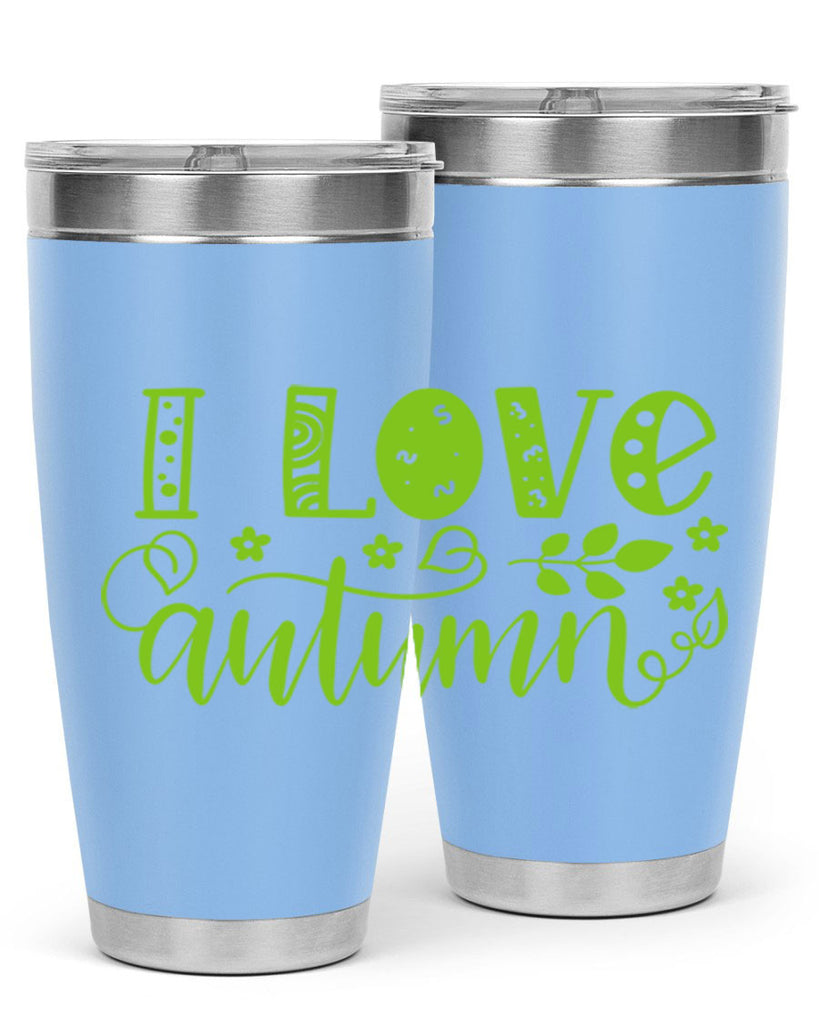 I Love Autumn 325#- fall- Tumbler