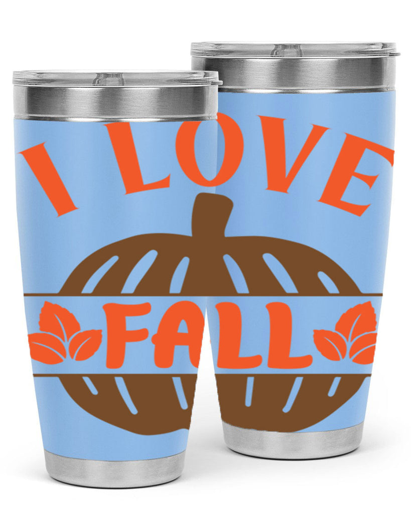 I Love Fall 337#- fall- Tumbler