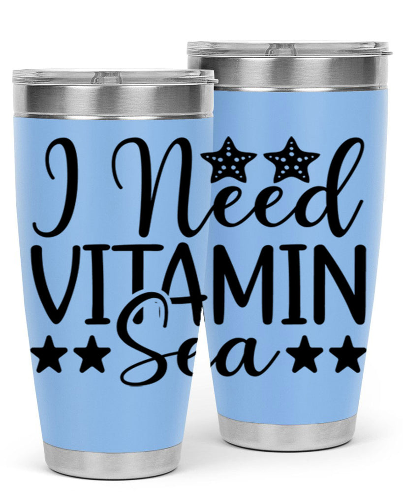 I Need Vitamin Sea 232#- mermaid- Tumbler