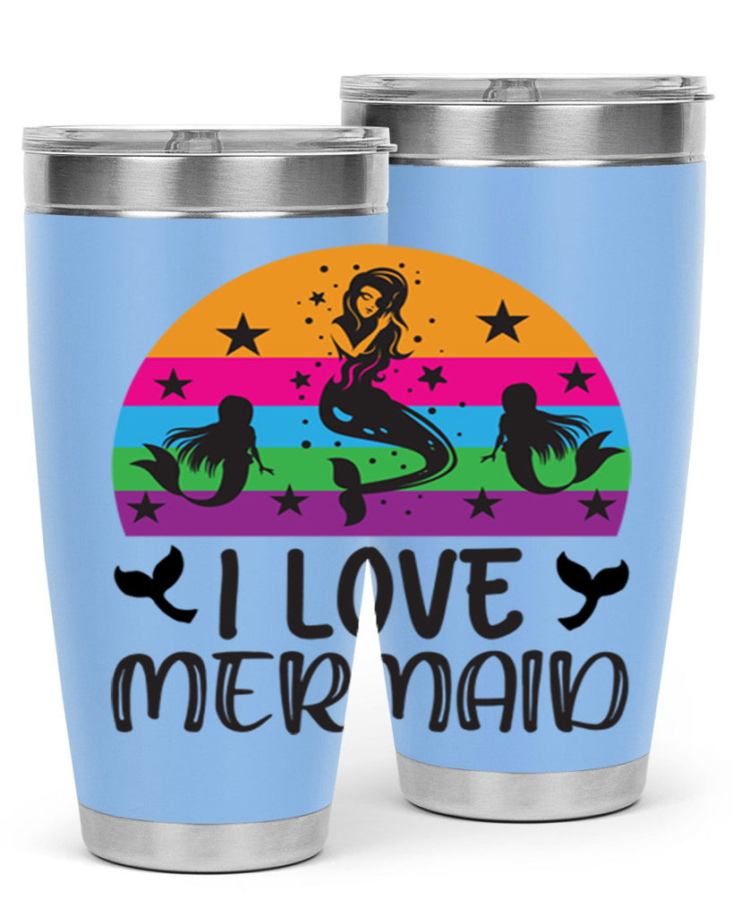 I love mermaid 230#- mermaid- Tumbler