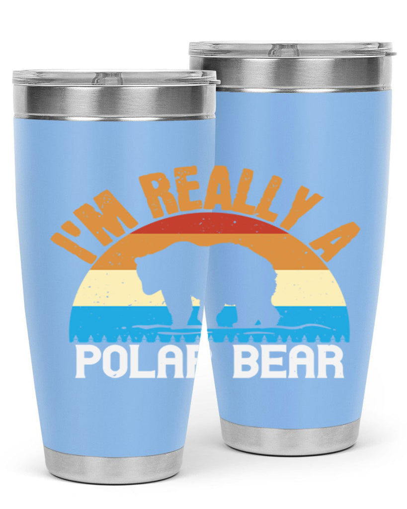 I'm Really A Polar Bear 38#- Bears- Tumbler