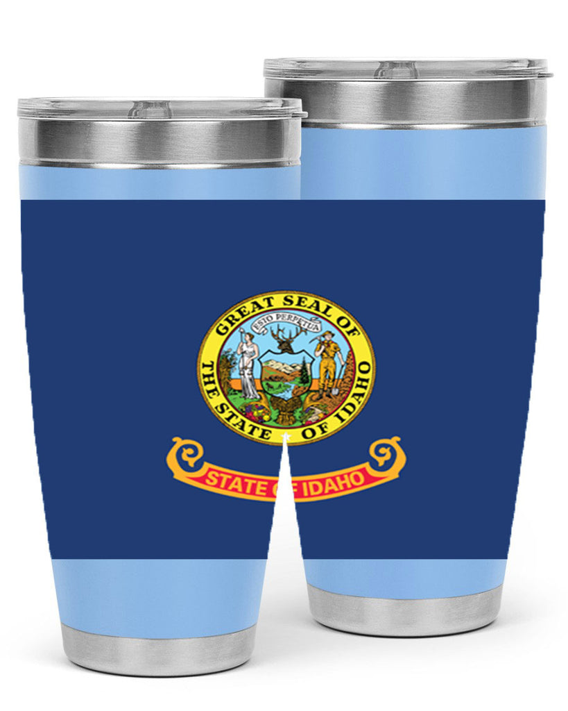 Idaho 40#- Us Flags- Tumbler