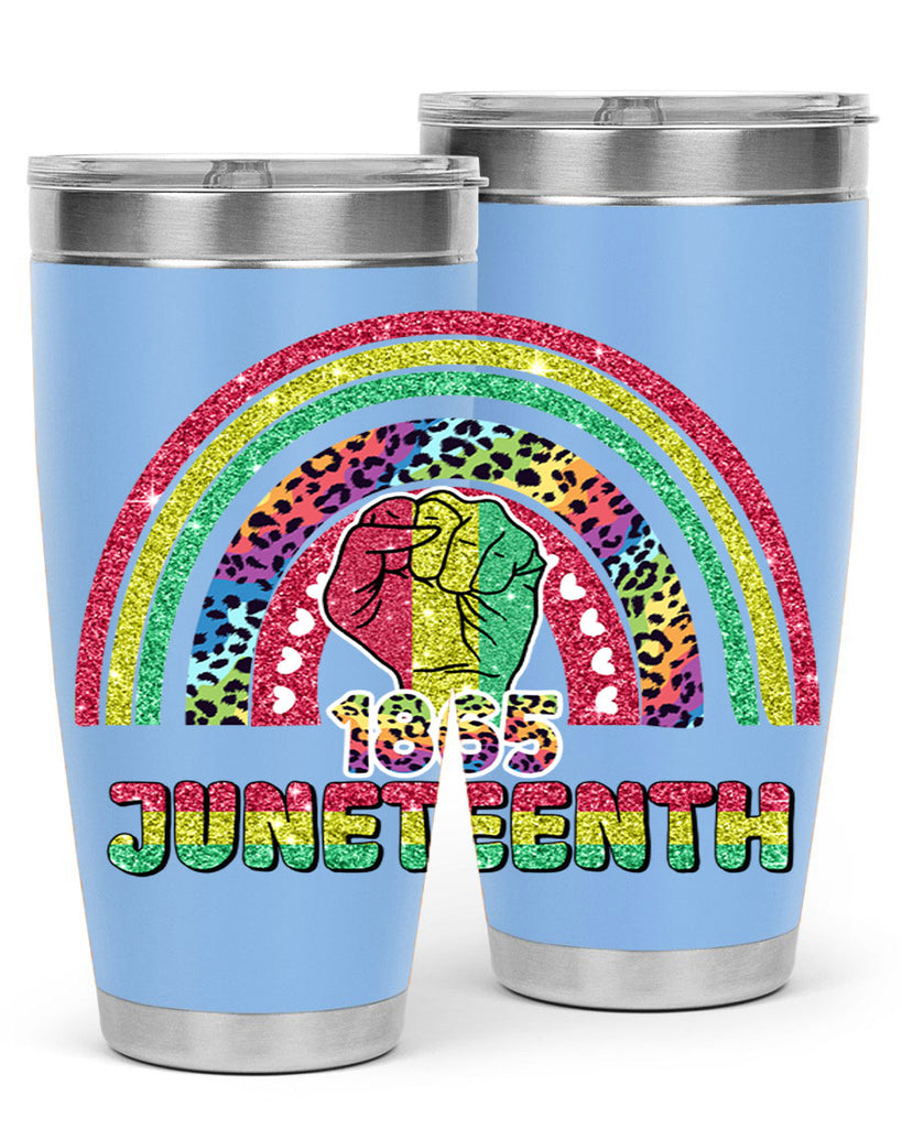 Juneteenth 1865 Rainbow 19#- Juneteenth- tumbler