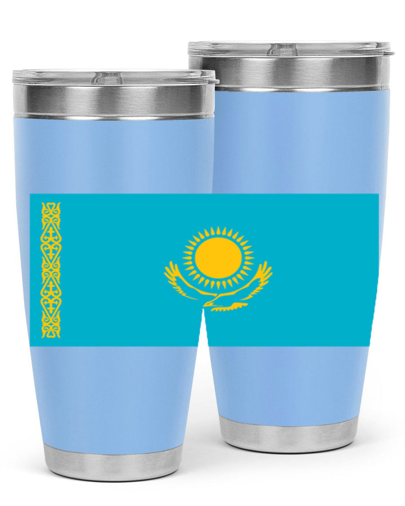 Kazakhstan 111#- world flags- Tumbler