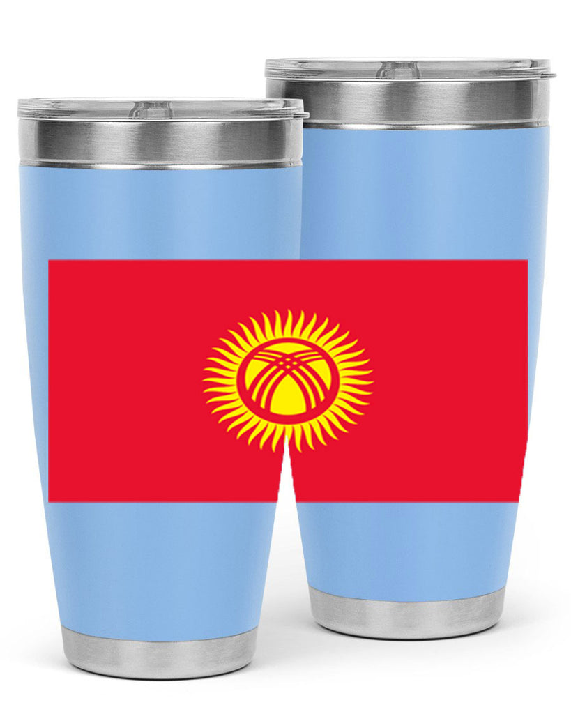 Kyrgyzstan 106#- world flags- Tumbler