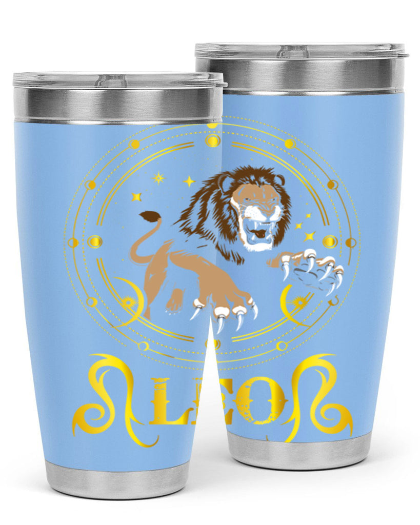 Leo 297#- zodiac- Tumbler