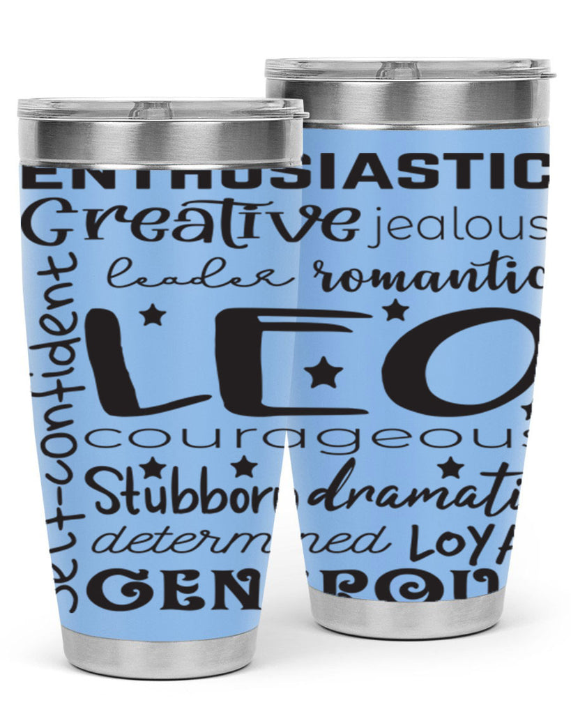 Leo 568#- zodiac- Tumbler