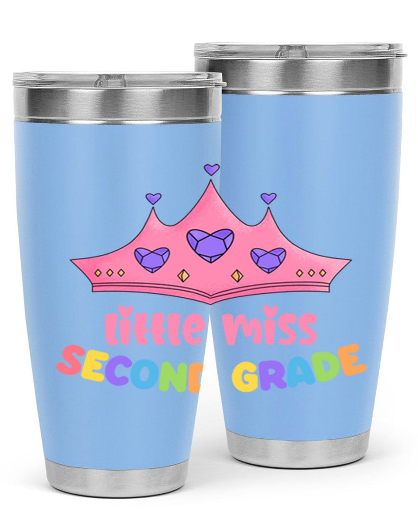 Little Miss 2nd Grade 16#- second grade- Tumbler