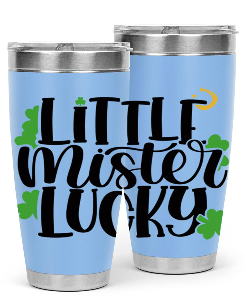 Little Mister Lucky Style 67#- St Patricks Day- Tumbler