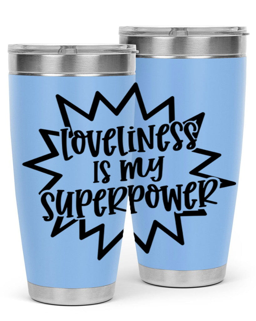 Loveliness Is My Superpower Style 53#- baby- tumbler