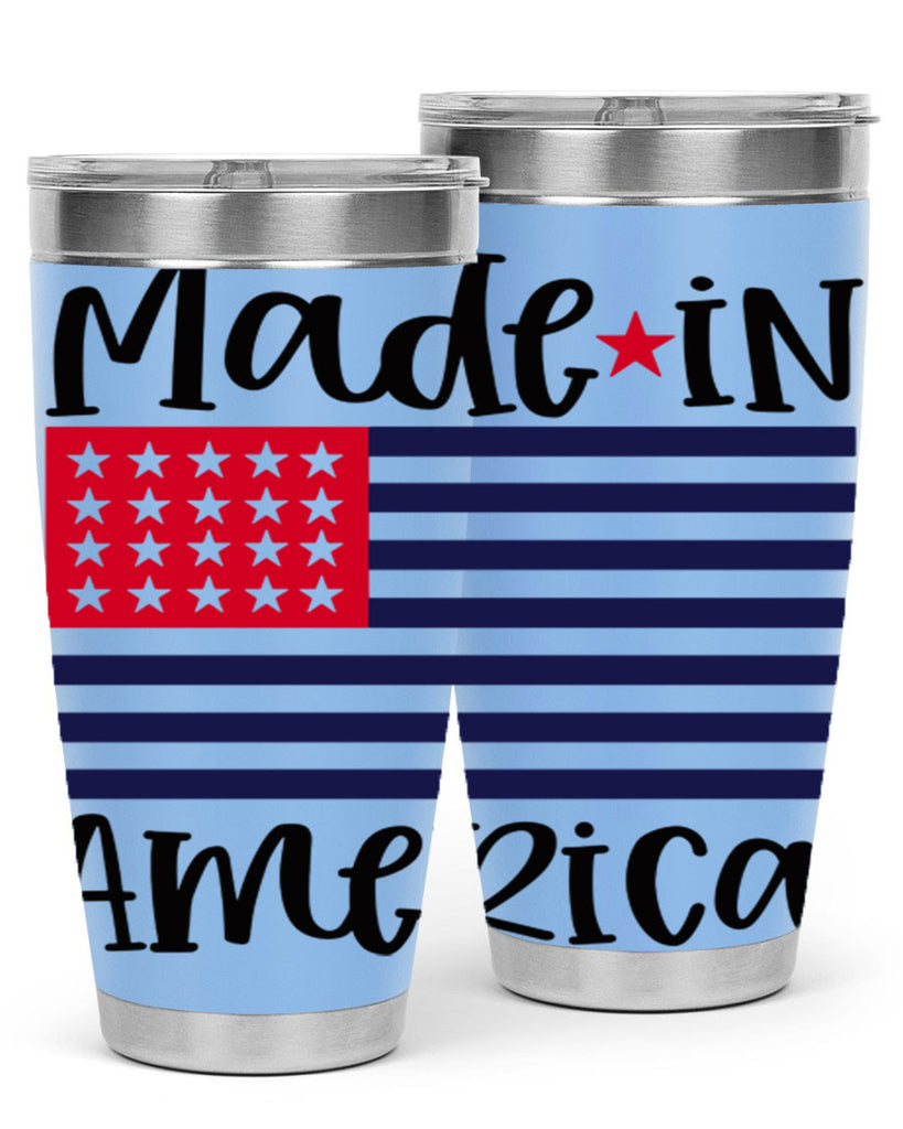 Made in America Style 164#- Fourt Of July- Tumbler