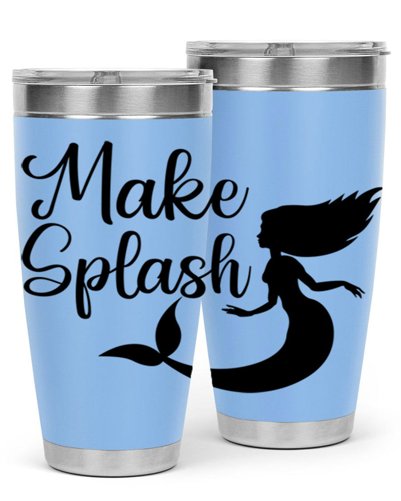 Make splash 316#- mermaid- Tumbler