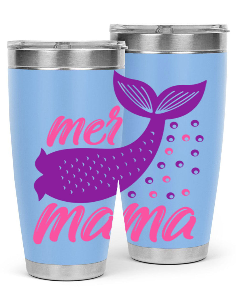 Mer Mama 335#- mermaid- Tumbler