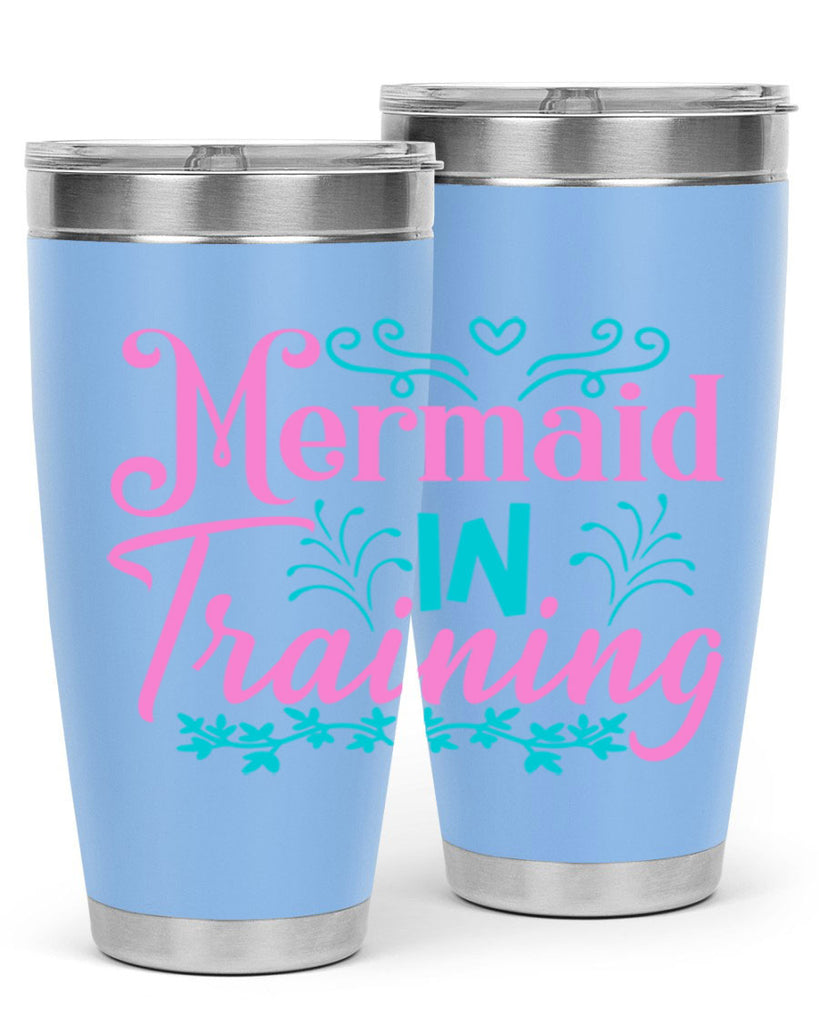 Mermaid In Training 366#- mermaid- Tumbler