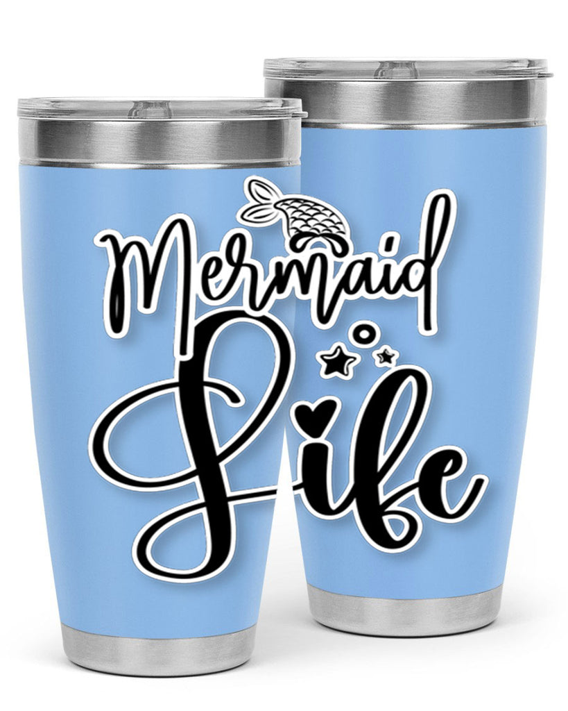 Mermaid Life 429#- mermaid- Tumbler