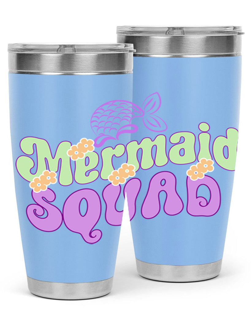 Mermaid Squad 445#- mermaid- Tumbler