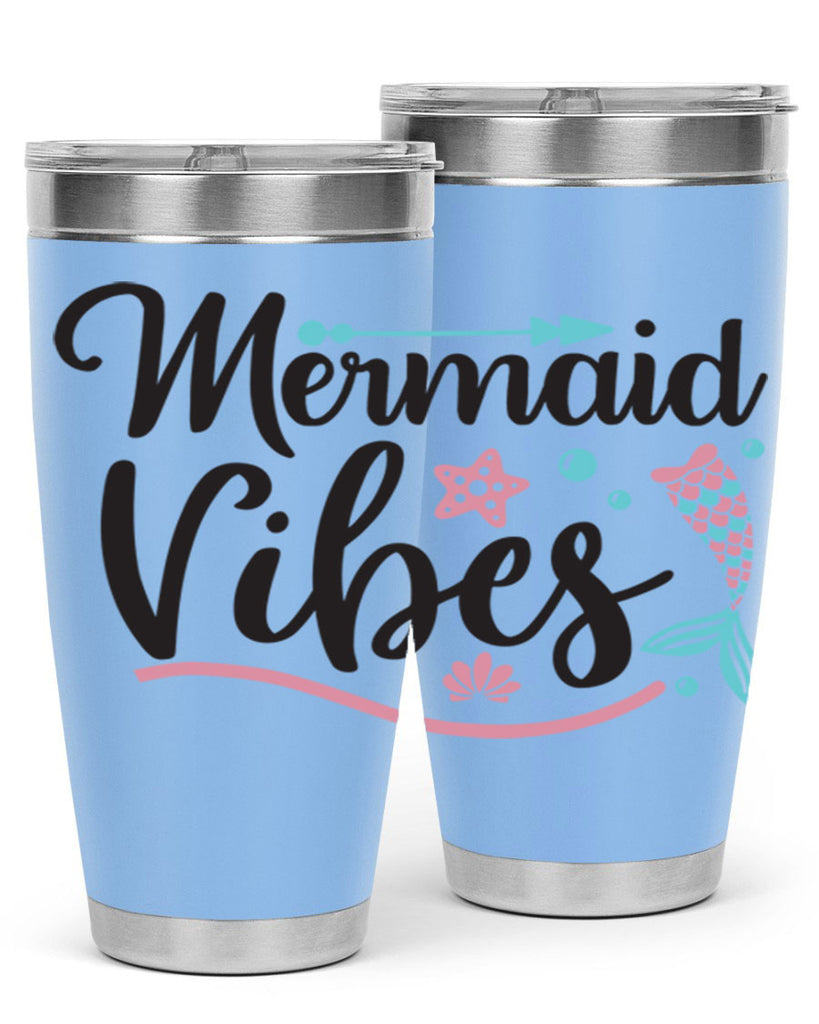 Mermaid Vibes 389#- mermaid- Tumbler