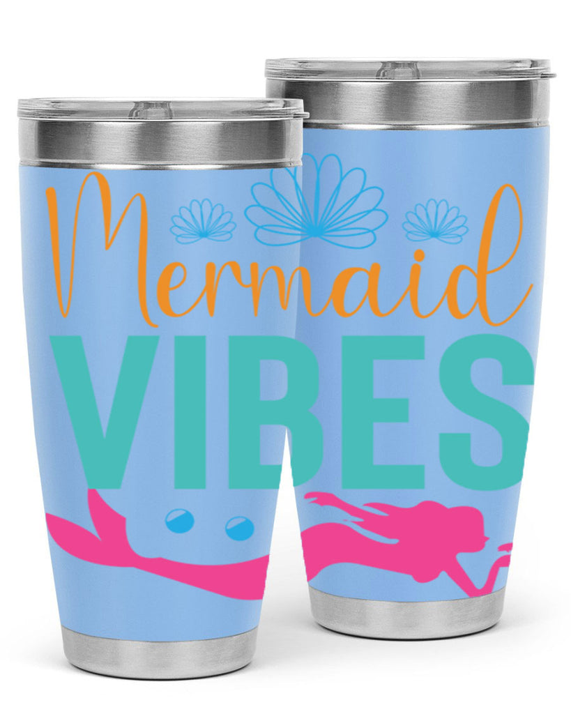 Mermaid Vibes Design 465#- mermaid- Tumbler