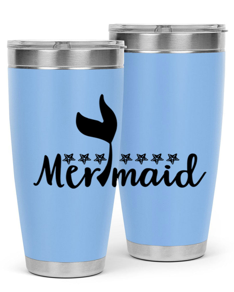 Mermaid design 451#- mermaid- Tumbler