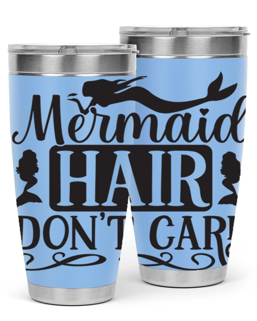 Mermaid hair dont care 409#- mermaid- Tumbler