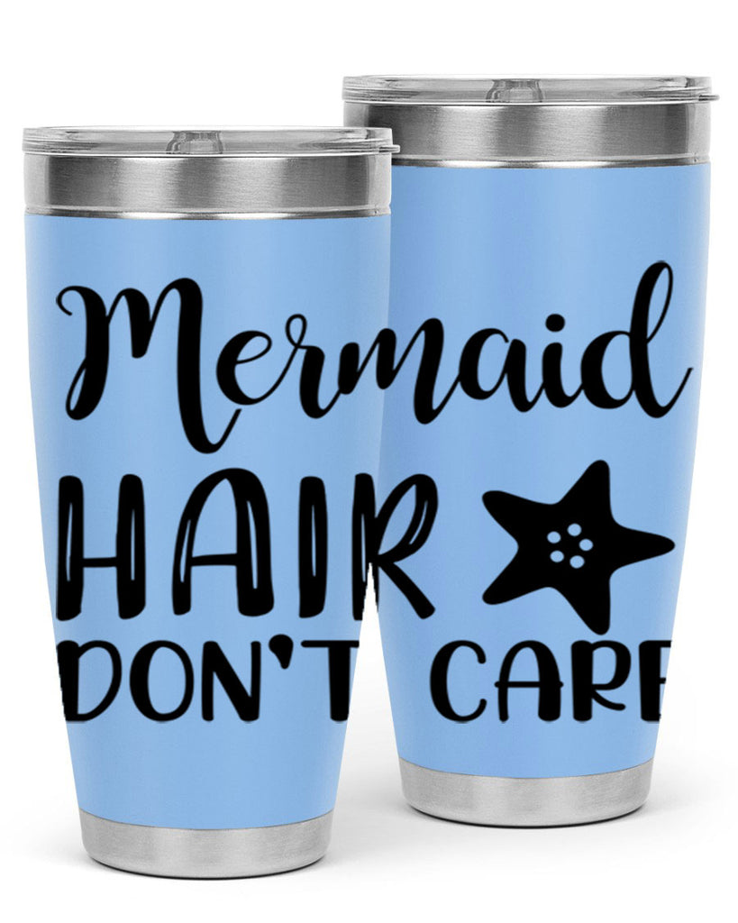 Mermaid hair dont care 411#- mermaid- Tumbler