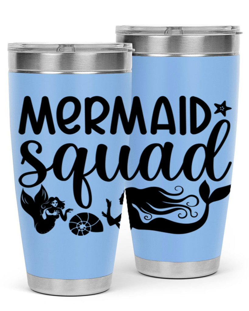 Mermaid squad 447#- mermaid- Tumbler