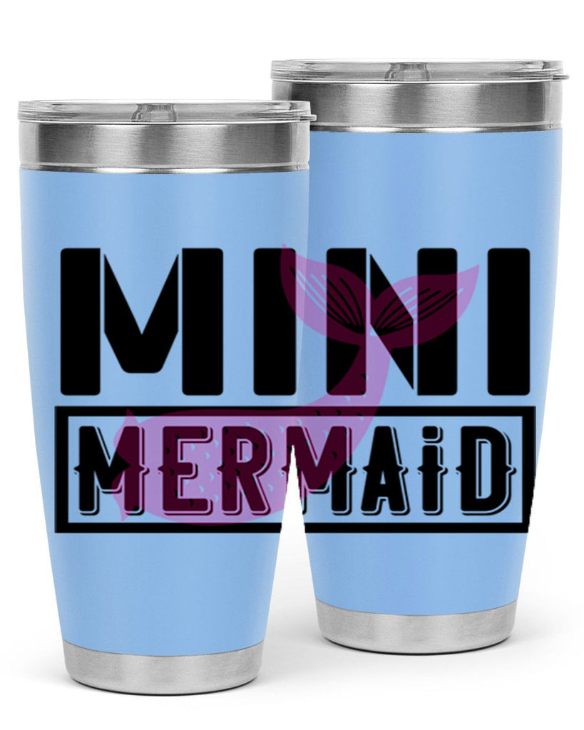 Mini mermaid 504#- mermaid- Tumbler