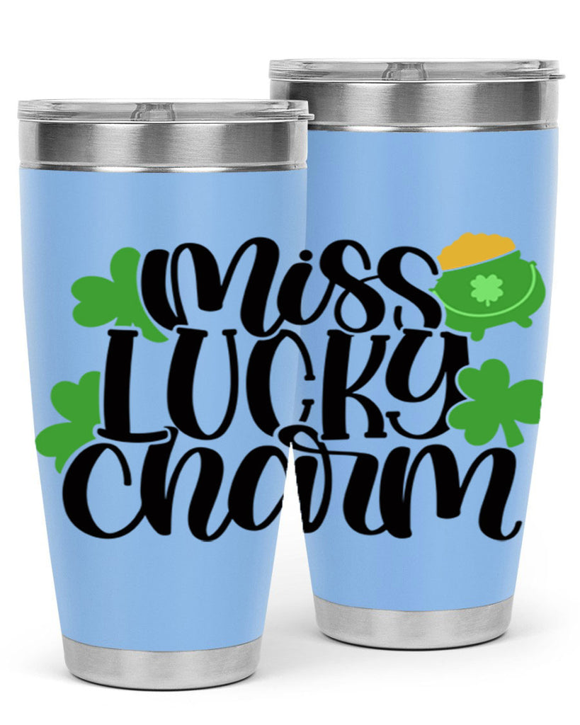 Miss Lucky Charm Style 48#- St Patricks Day- Tumbler