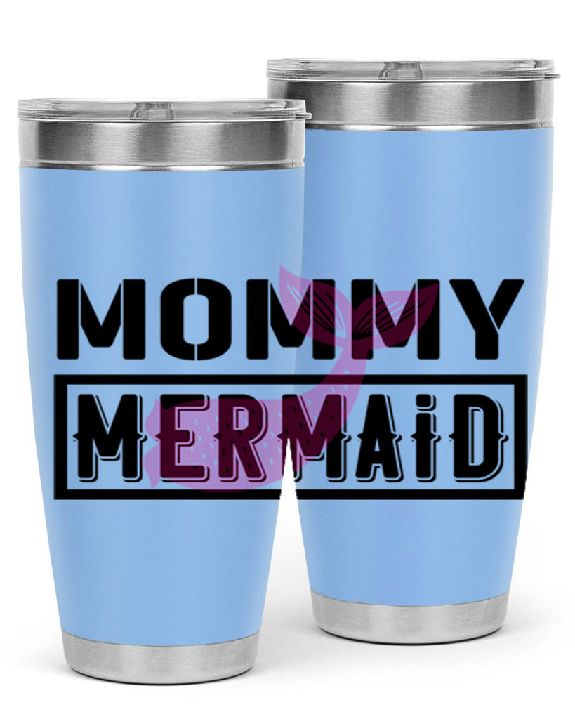 Mommy mermaid 514#- mermaid- Tumbler