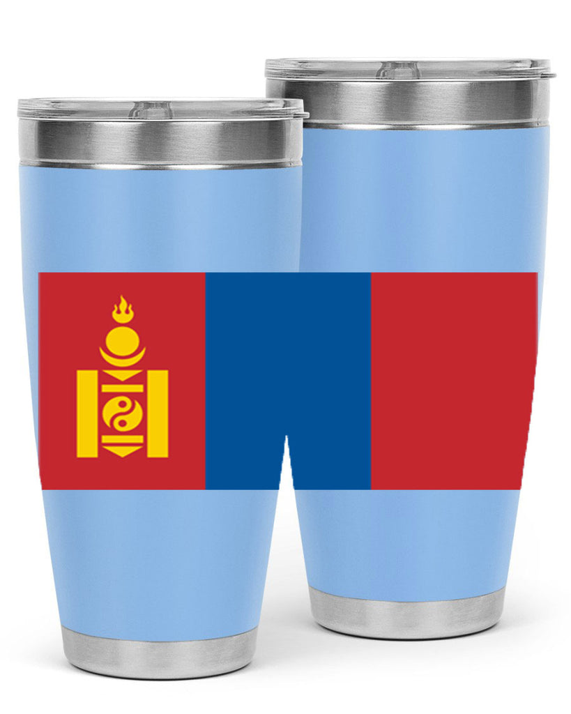 Mongolia 83#- world flags- Tumbler