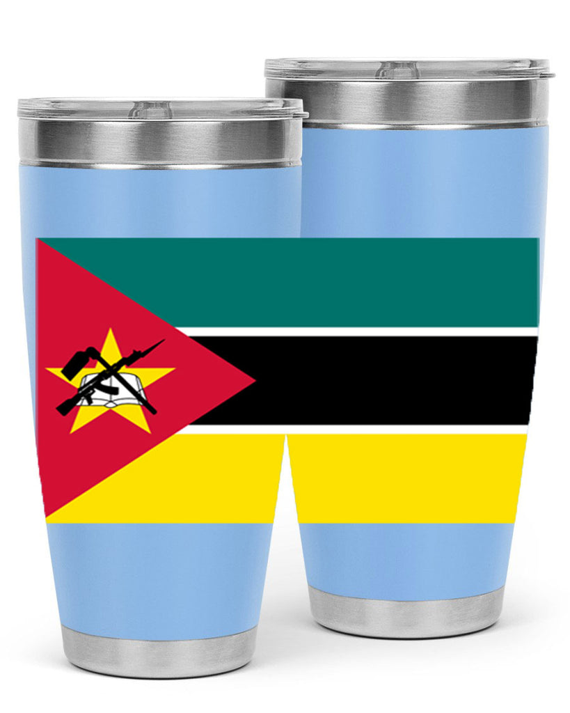 Mozambique 80#- world flags- Tumbler
