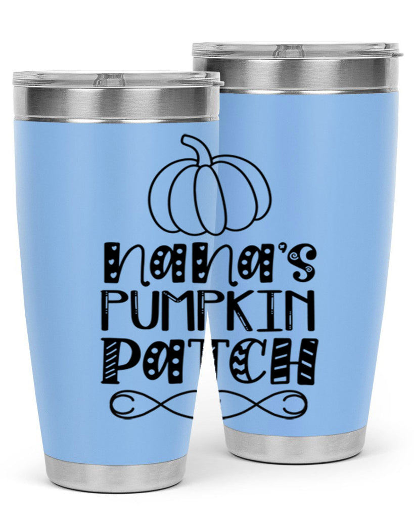 Nana s Pumpkin Patch 439#- fall- Tumbler