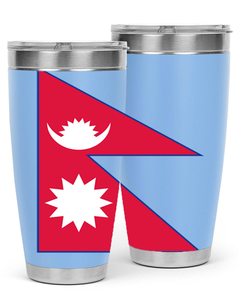 Nepal 76#- world flags- Tumbler