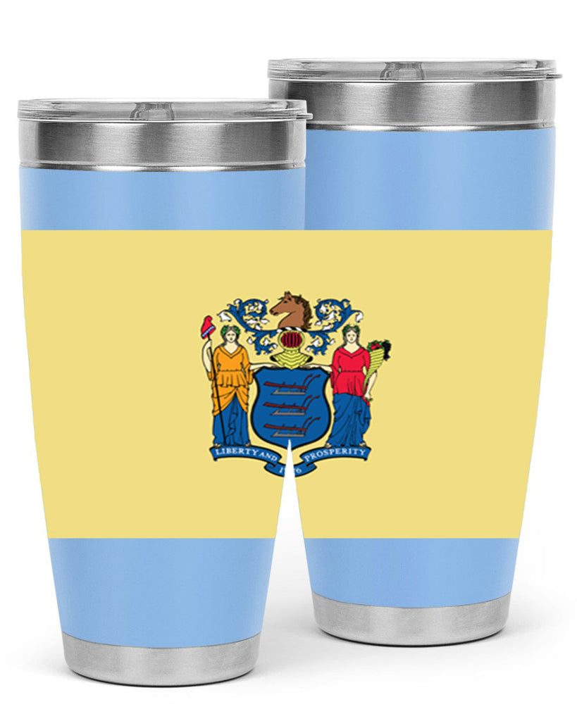 New Jersey 22#- Us Flags- Tumbler