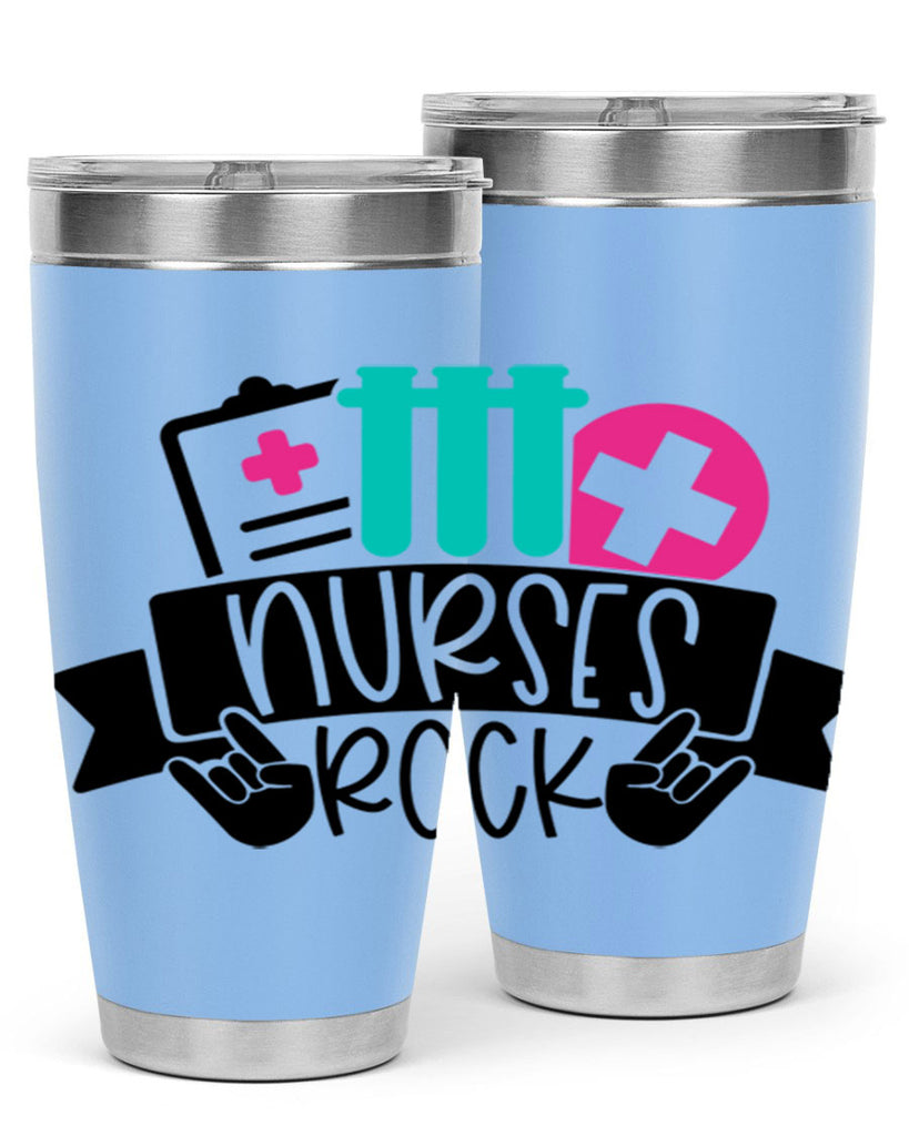Nurses Rock Style Style 78#- nurse- tumbler
