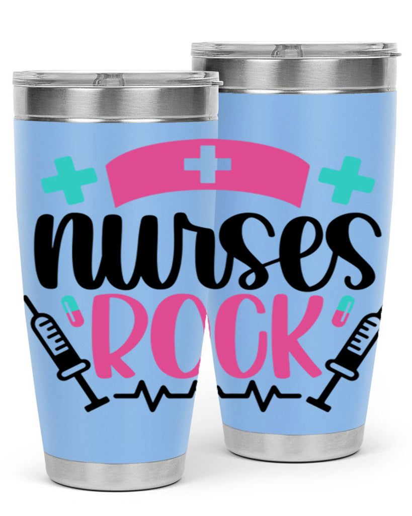 Nurses Rock Style Style 79#- nurse- tumbler