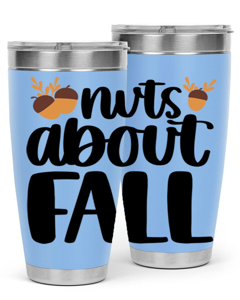 Nuts About Fall 503#- fall- Tumbler