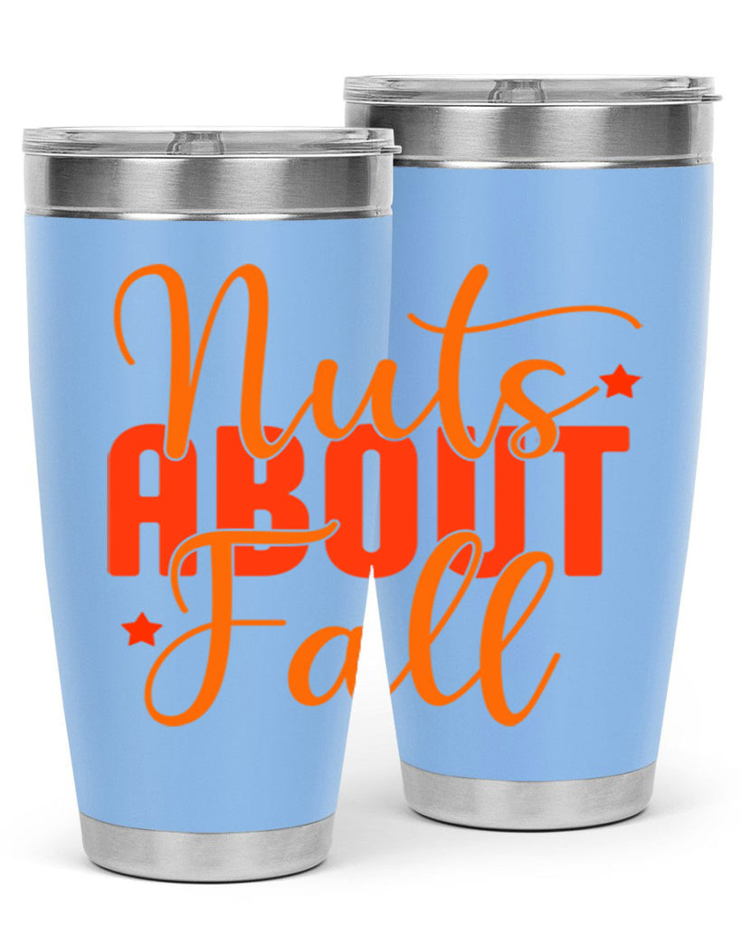 Nuts About Fall Design 444#- fall- Tumbler